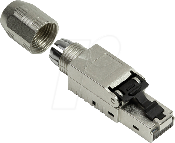 LOGILINK MP0040N - Feldkonfektionierbarer Cat.6A Stecker 10GbE