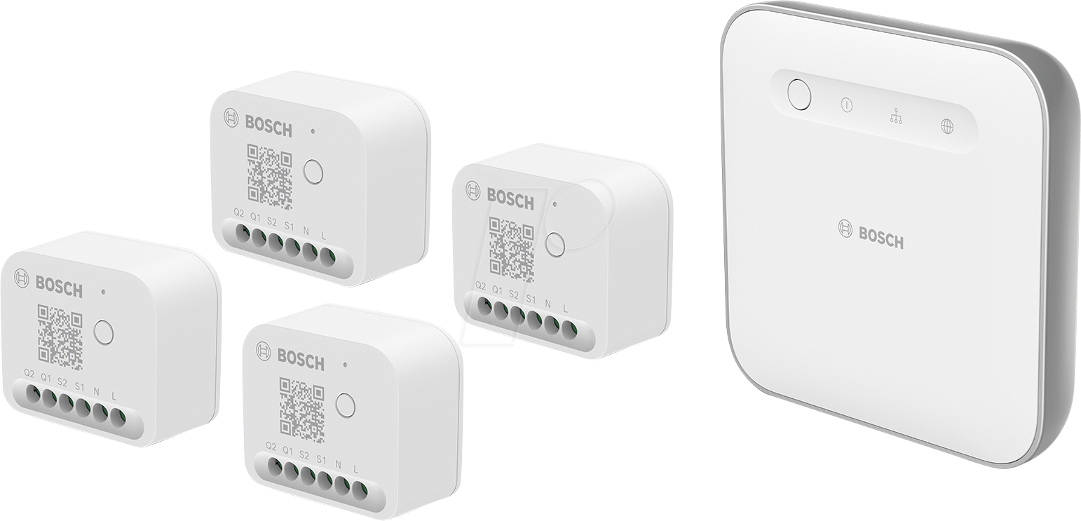 BSH 8750002078B4 - Bosch Starterset - 4 Licht-/Rollladensteuerungen