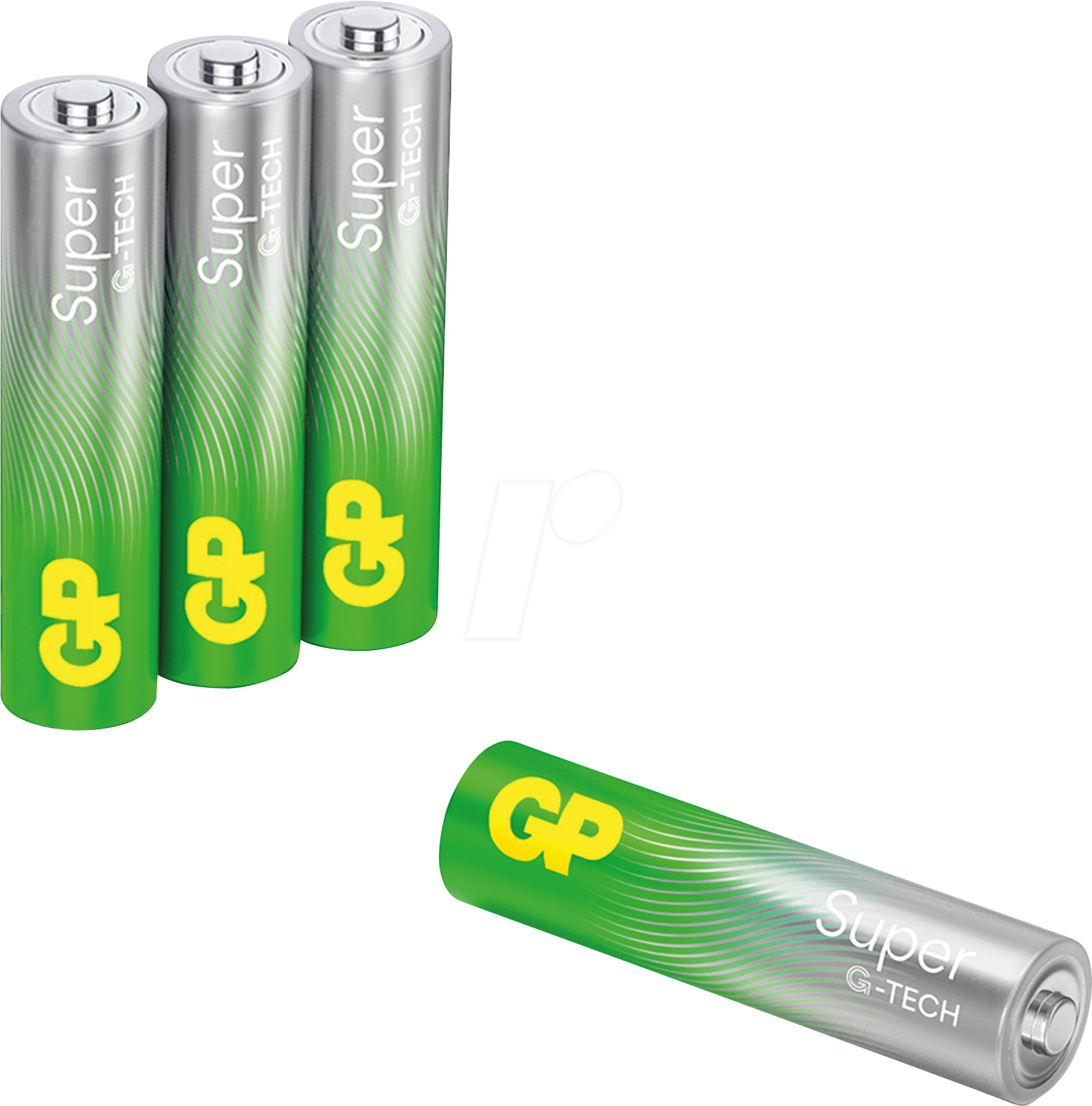 GP S4 AAA - Super, Alkaline Batterie, AAA (Micro), 4er-Pack