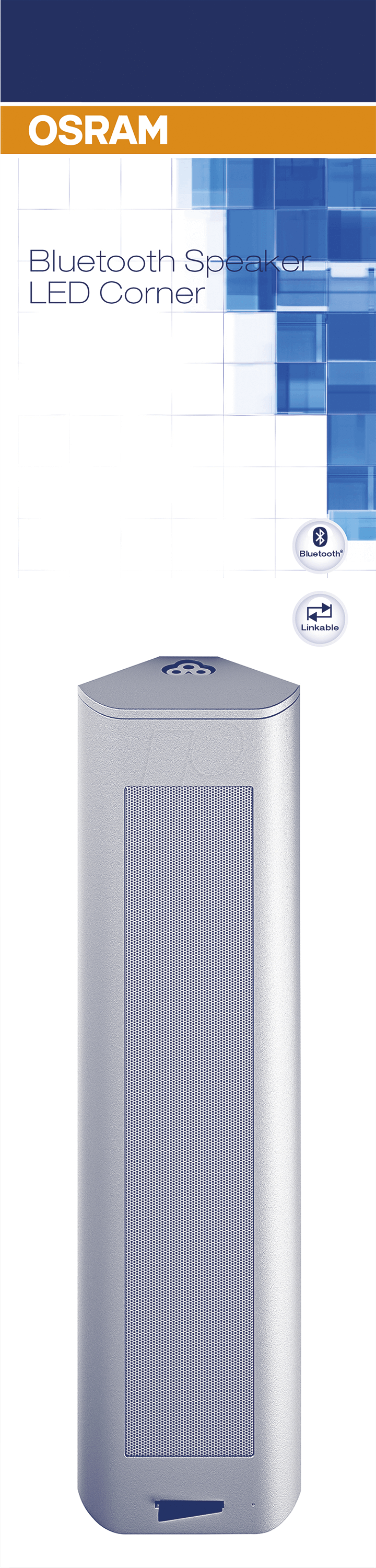 OSR 405807581849 - Erweiterung für Linear LED Corner, Bluetooth-Lautsprecher
