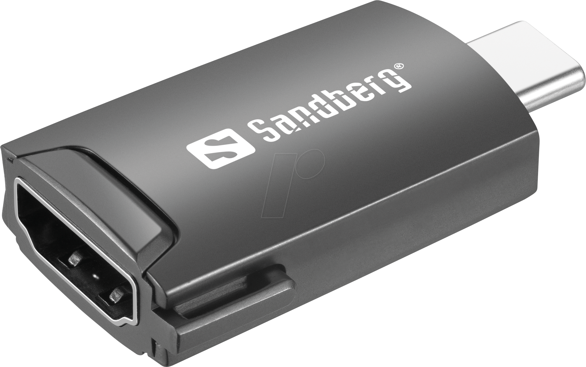 SANDBERG 136-34 - Adapter USB-C > HDMI, 4K@30Hz, schwarz
