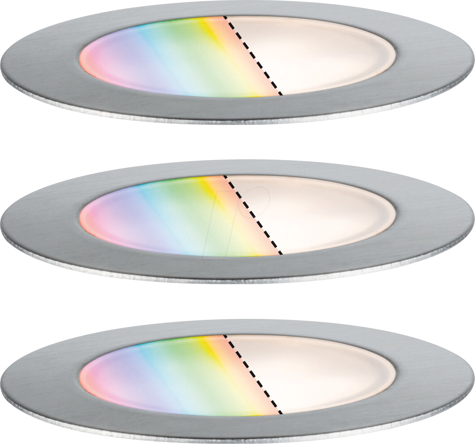 PLM 94752 - Plug & Shine Bodeneinbauleuchte Floor, 2 W, RGBW, IP67, Zigbee