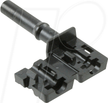HFBR4531Z - LWL-Steckverbinder Simplex nicht-verriegelnd schwarz