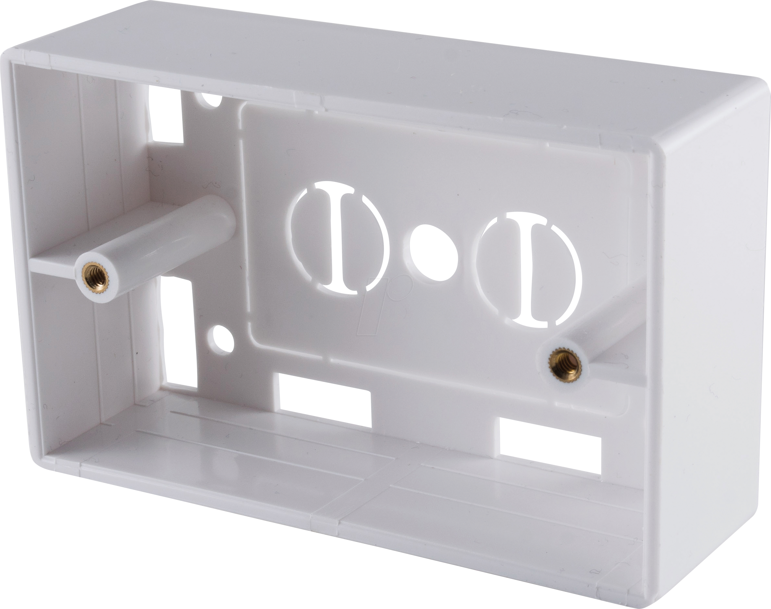 SHVP BS08-10110 - Keystone Aufputzgehäuse, weiß