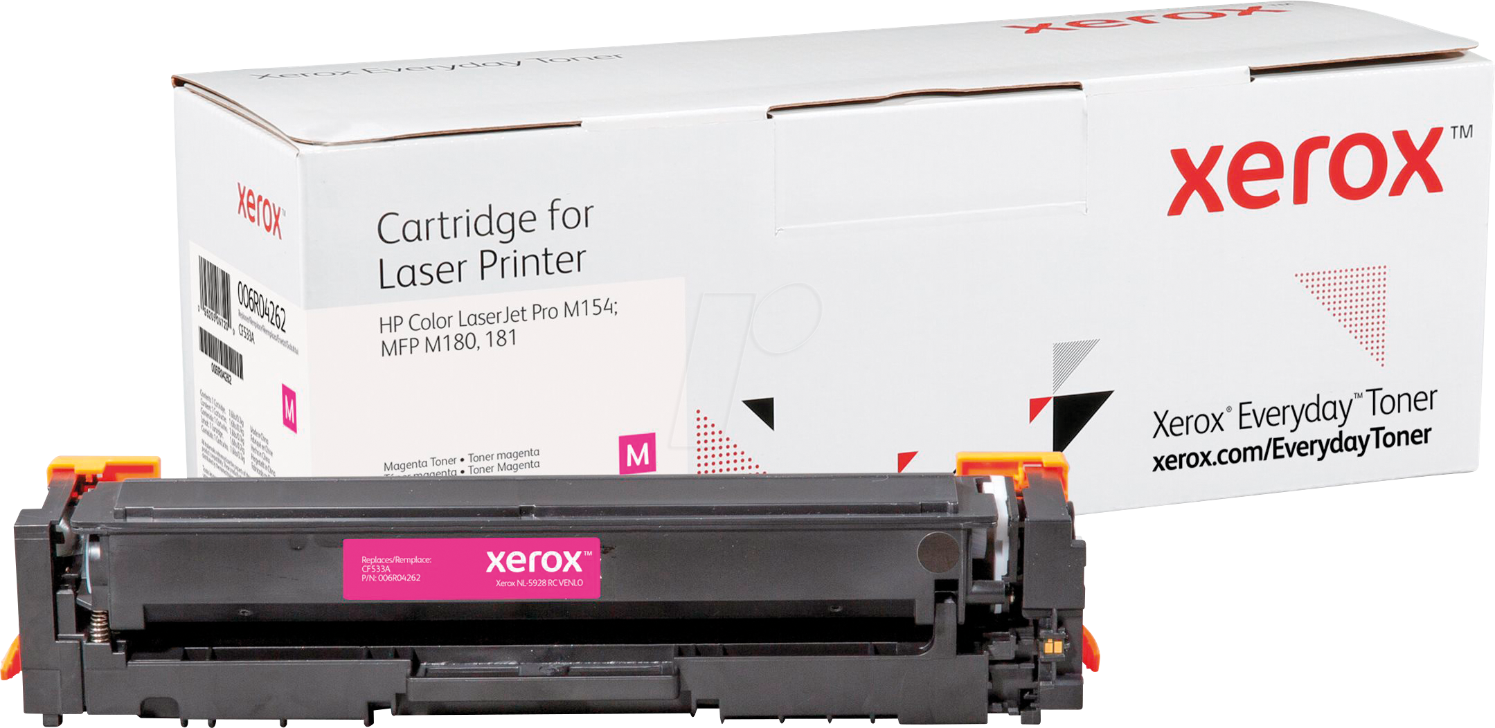 XEROX 006R04262 - Toner, magenta, 205A, rebuilt, HP