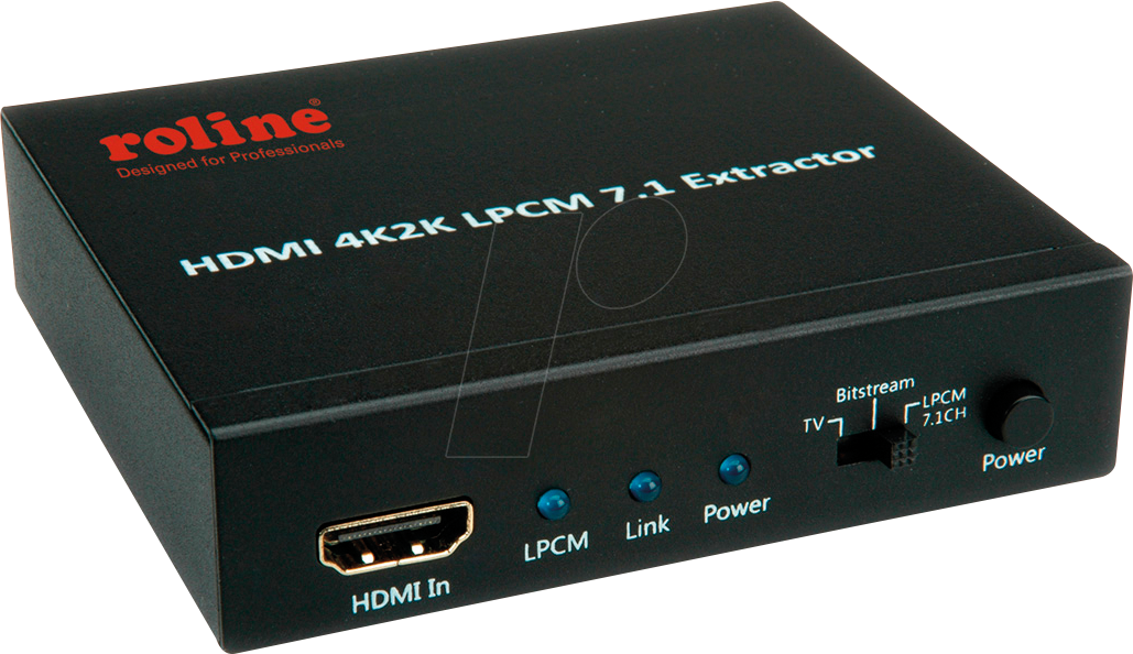 Thumbnail - ROLINE 14013442 - HDMI 4K Audio Extractor