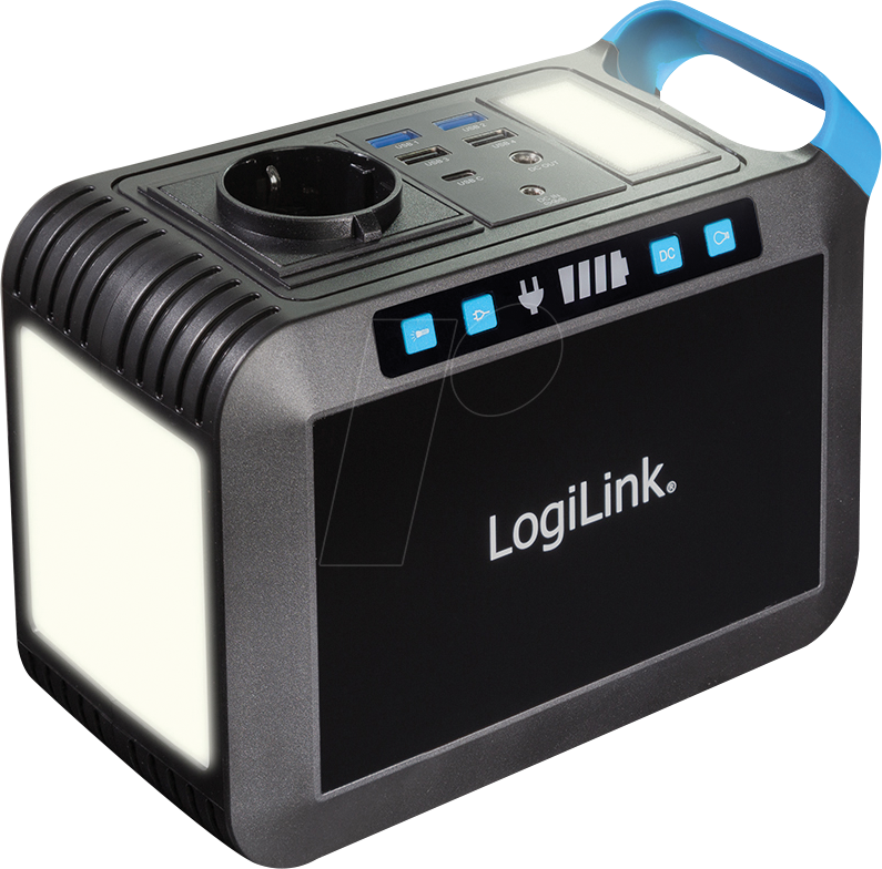 LOGILINK PPS0200 - Tragbare Powerstation, 200 W, 148 Wh