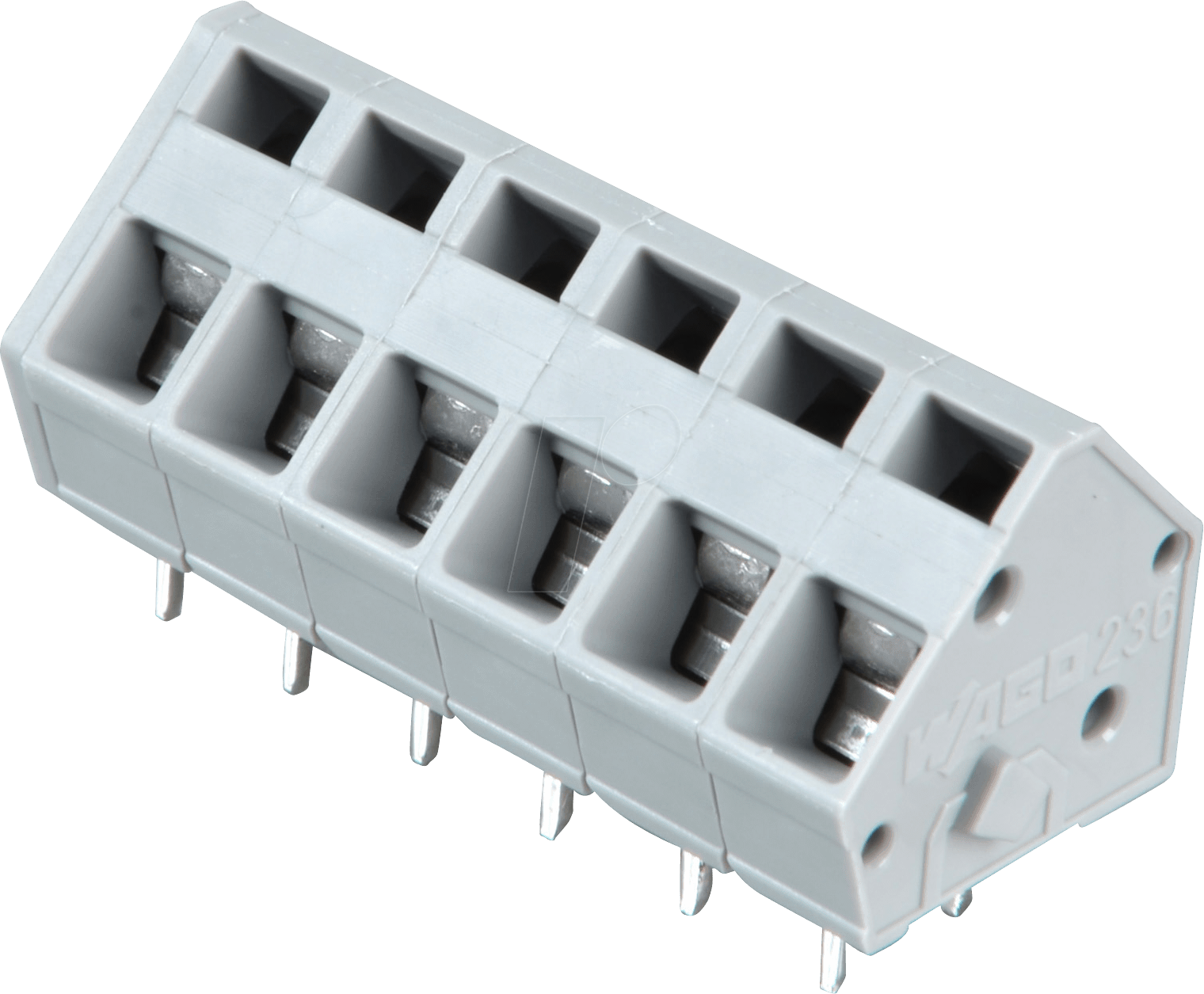 WAGO 236-406 - Klemmleiste, RM 5,08, 6-polig