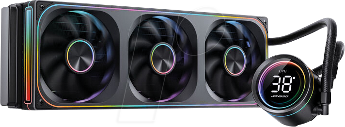 JNB 54419 - Jonsbo 360mm Wasserkühlung, ARGB, Display, schwarz