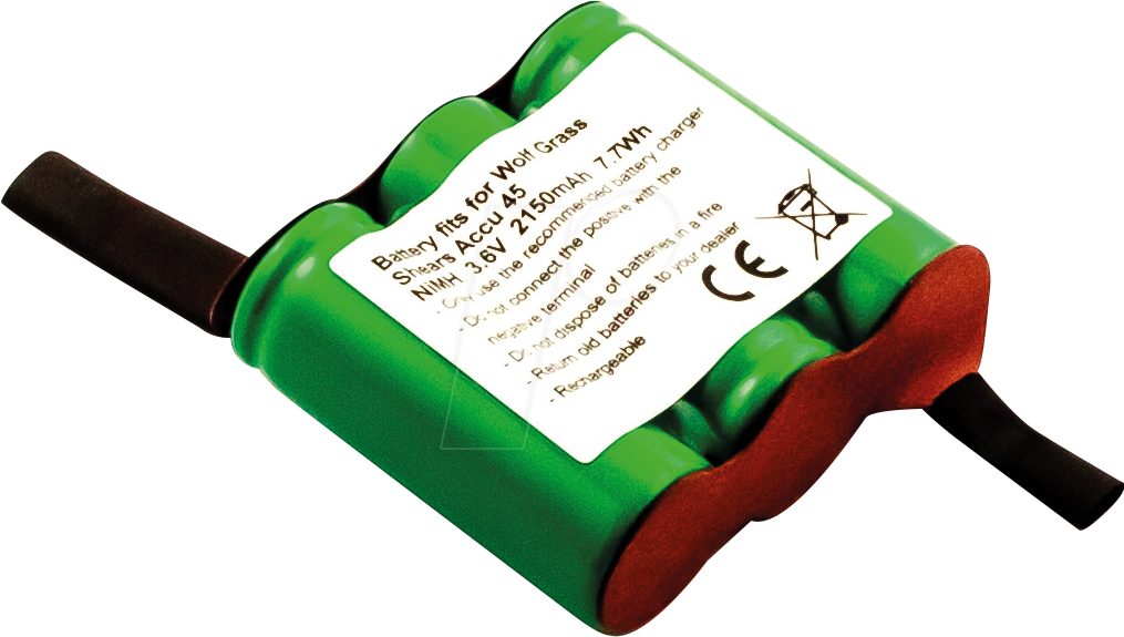 AKKU 31031 - Ersatzakku, Wolf Accu 45 7, NiMh, 2150 mAh