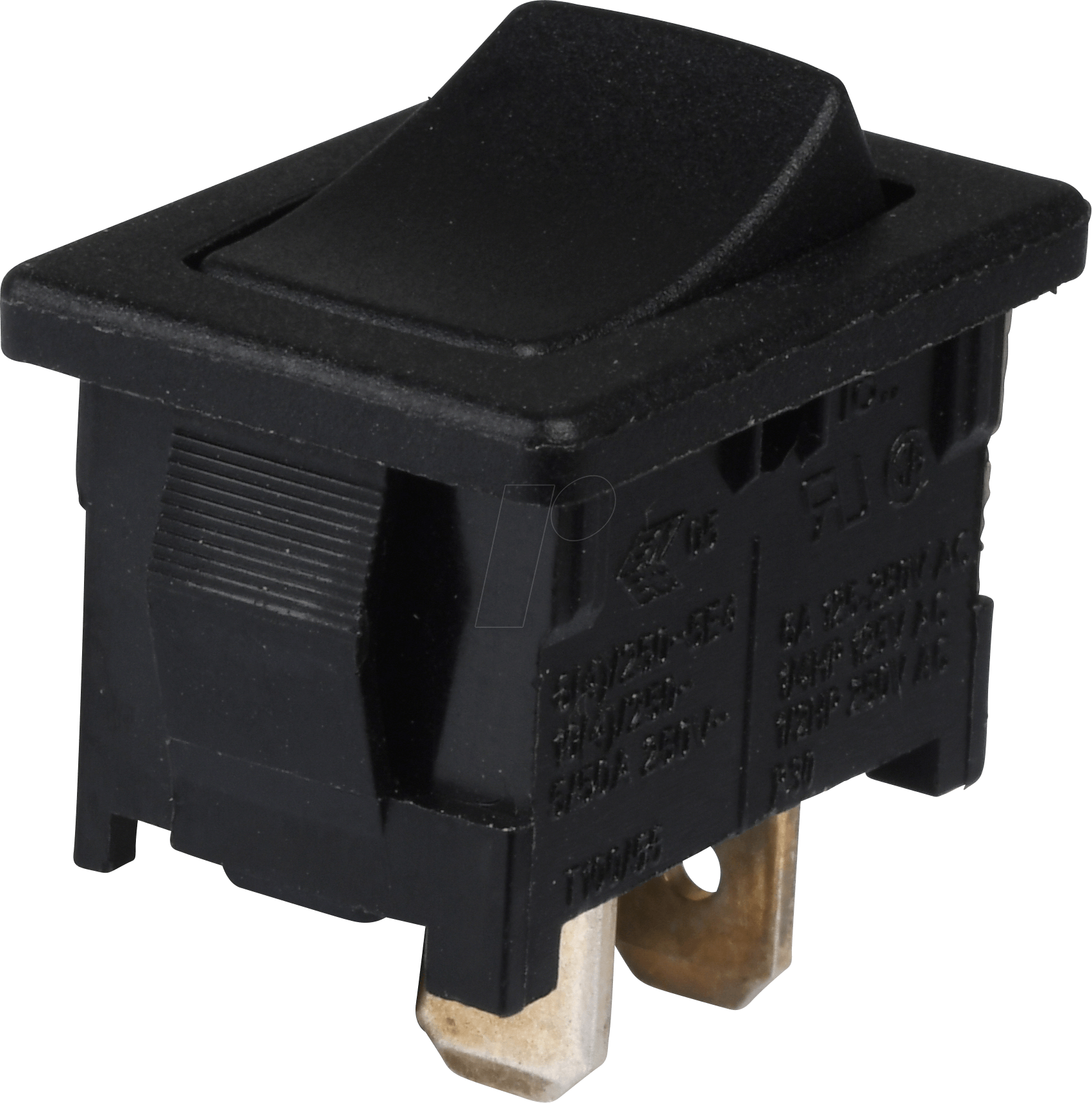 WIPPE 1801.1102 - Wippschalter, 1x Aus, schwarz