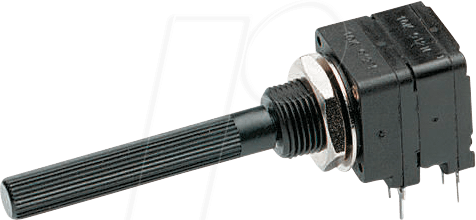 PIH PC16IP061032 - Drehpotentiometer, 10 kOhm, linear, 6 mm