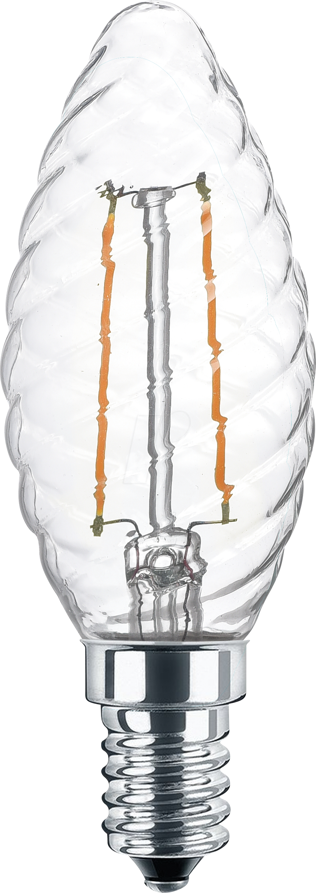 Thumbnail - BLULAXA 49087 - LED Filament Lampe CW35 E14 2,5W 250 lm WW gedrehtes Glas