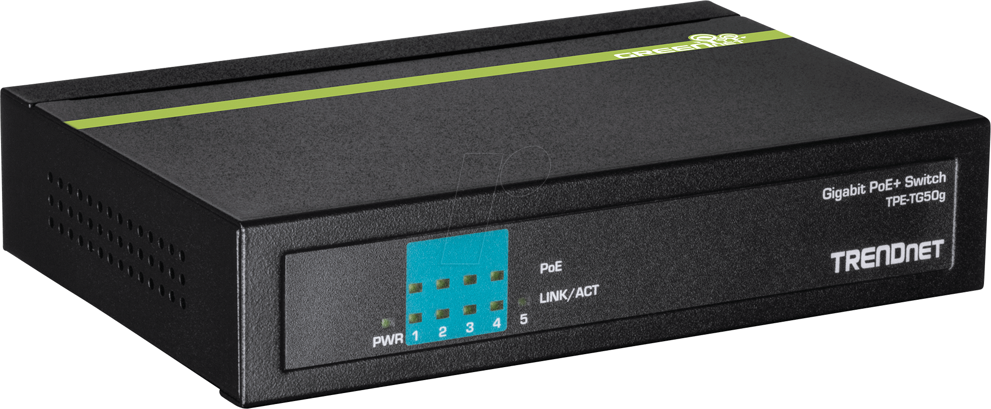 Thumbnail - TRN TPE-TG50G - Switch, 5-Port, Gigabit Ethernet, PoE