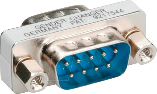 Thumbnail - ROLINE 12032025 - Gender Changer, Adapter, DB9, Stecker / Stecker