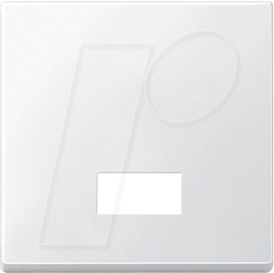 EL SM 433819 - System M, Wippe, Symbolfenster, polarweiß, edelmatt