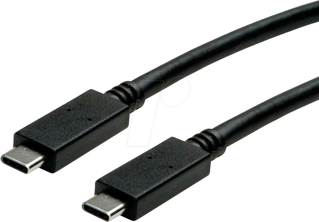 Thumbnail - ROLINE 11449052 - USB 10 Gb/s Kabel, C Stecker auf C Stecker, 0,5 m