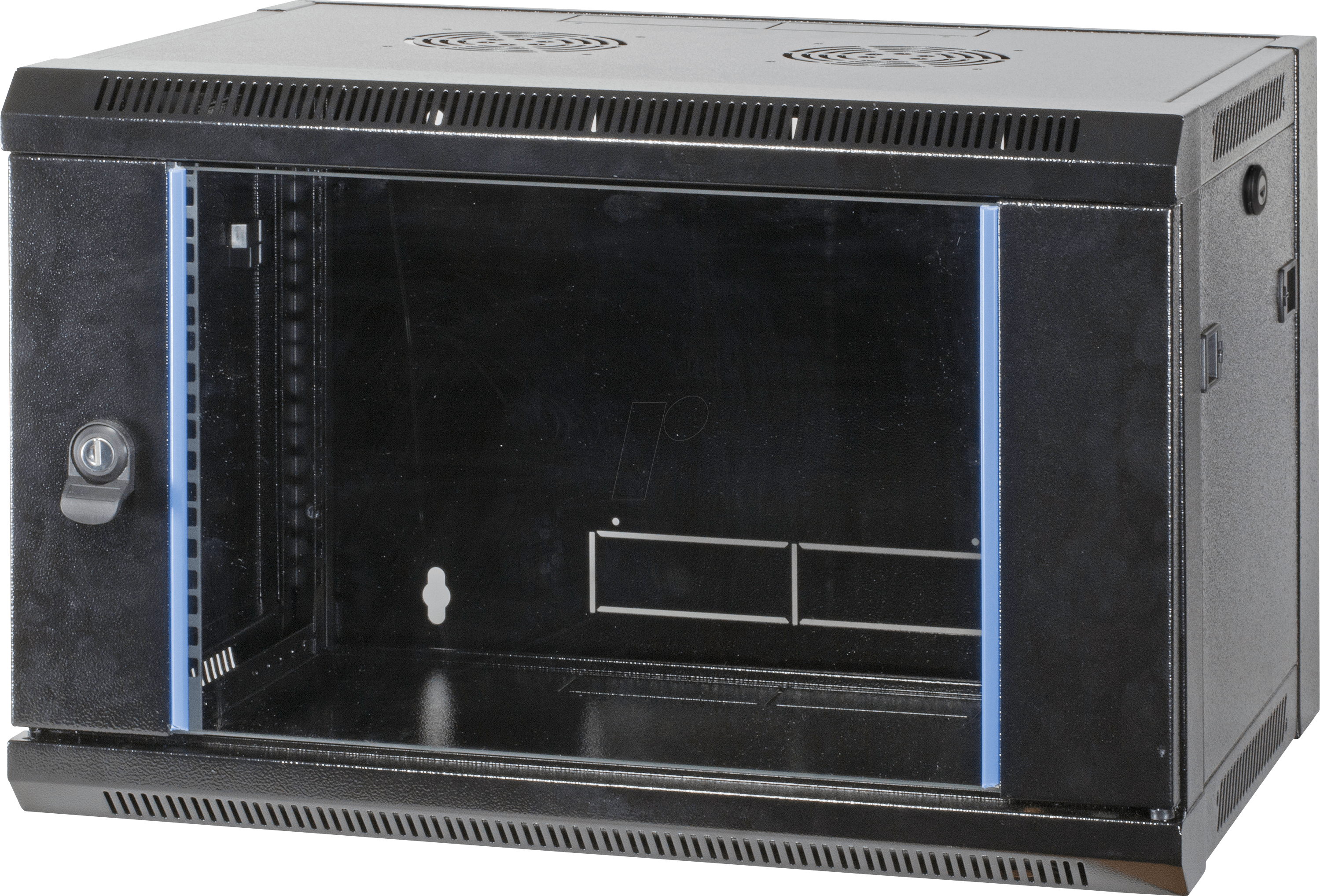 EFB 691715FTS2 - 19'' Wandgehäuse, 15HE, Tiefe 600 mm, Flat Pack