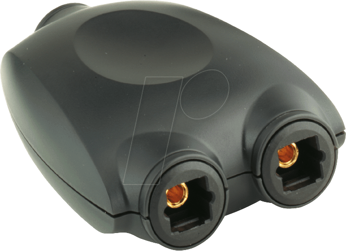 LWL A001 - Toslink Adapter, Toslink Kupplung auf 2x Toslink Kupplung