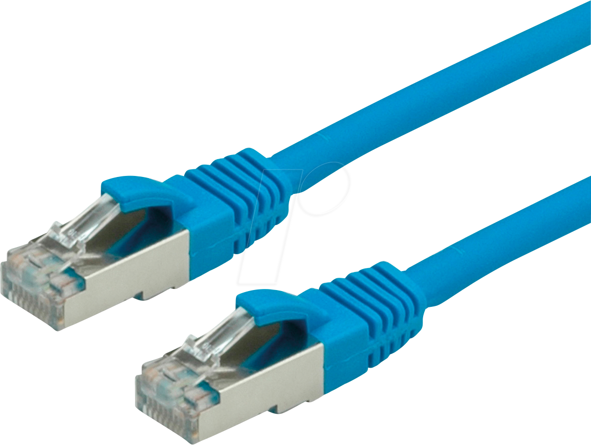 Thumbnail - VALUE 21991264 - Patchkabel Cat.6 S/FTP PIMF blau 5 m