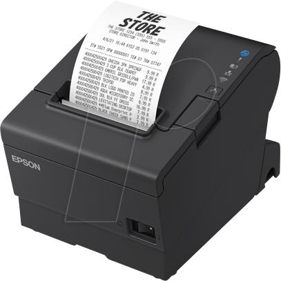 EPSON TM-T88VII - Bondrucker, POS/Kasse, Thermodirekt, LAN/USB/seriell