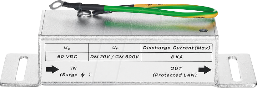 ZYXEL SURGEPRO - Netzwerk Überspannungsschutz, Gigabit Ethernet, PoE++