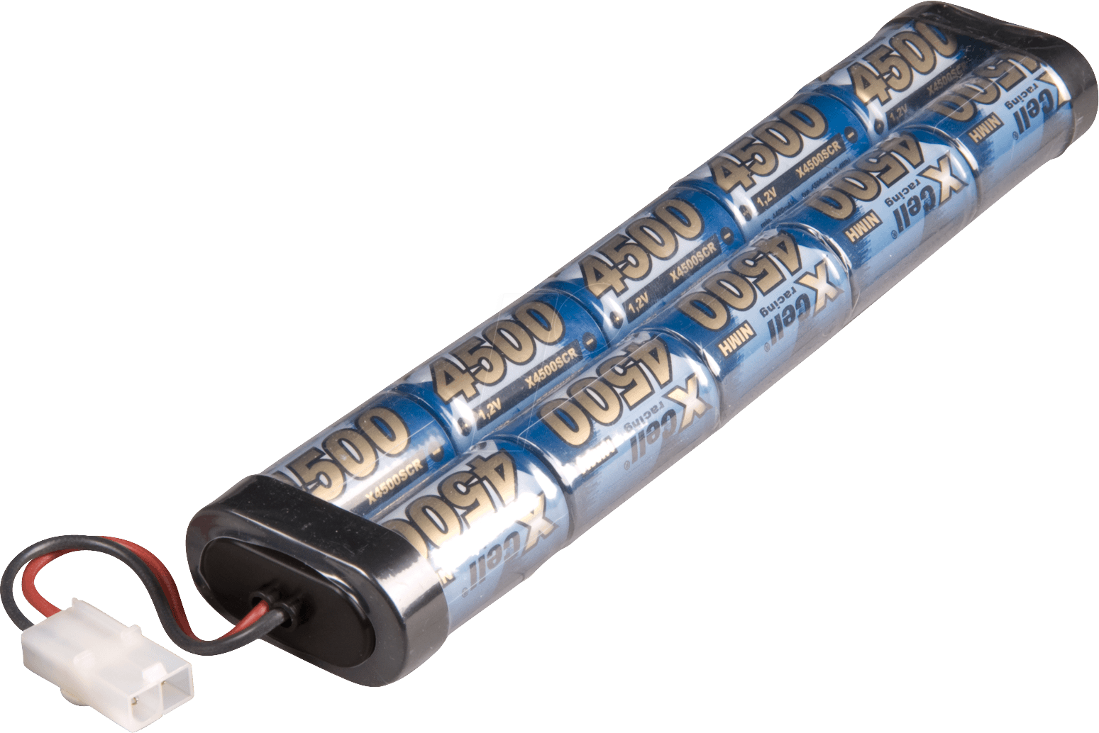 XR10 4500 - Akku-Pack, NiMh, 12 V, 4500 mAh, 10 Zellen, Tamiya