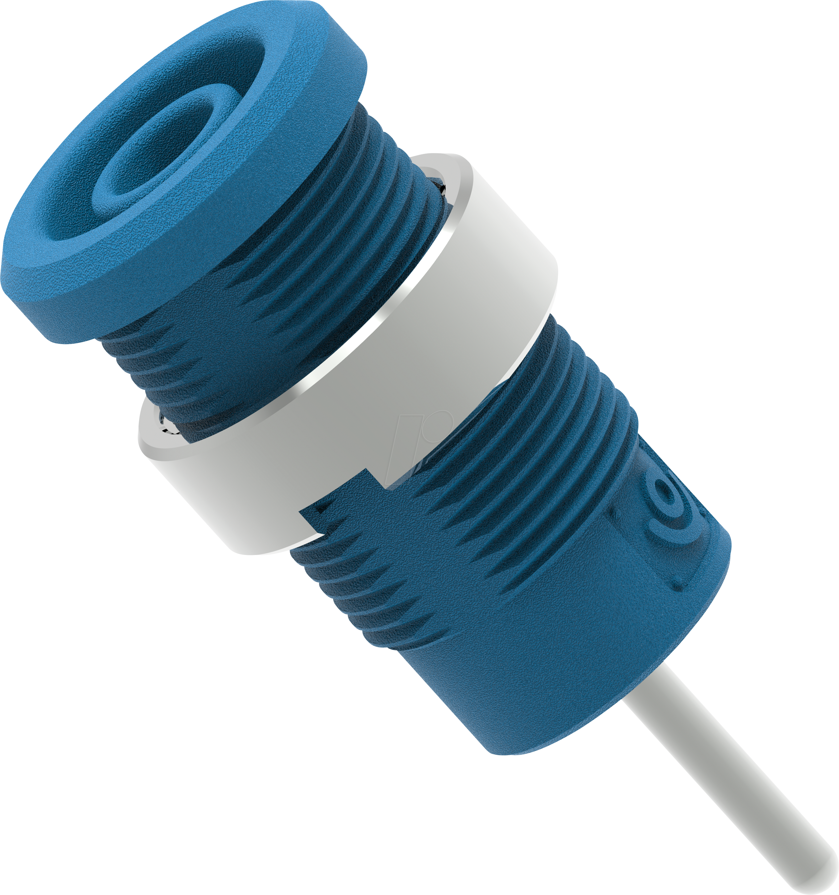 PJP 3267-C-BL - Sicherheits-Bananenbuchse, 4 mm, Kontaktstift, blau