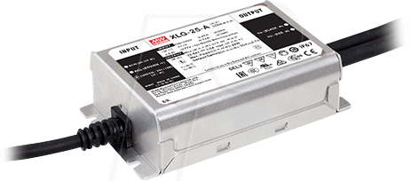 MW XLG-25-A - LED-Trafo, 25 W, 57 V DC, 700 mA