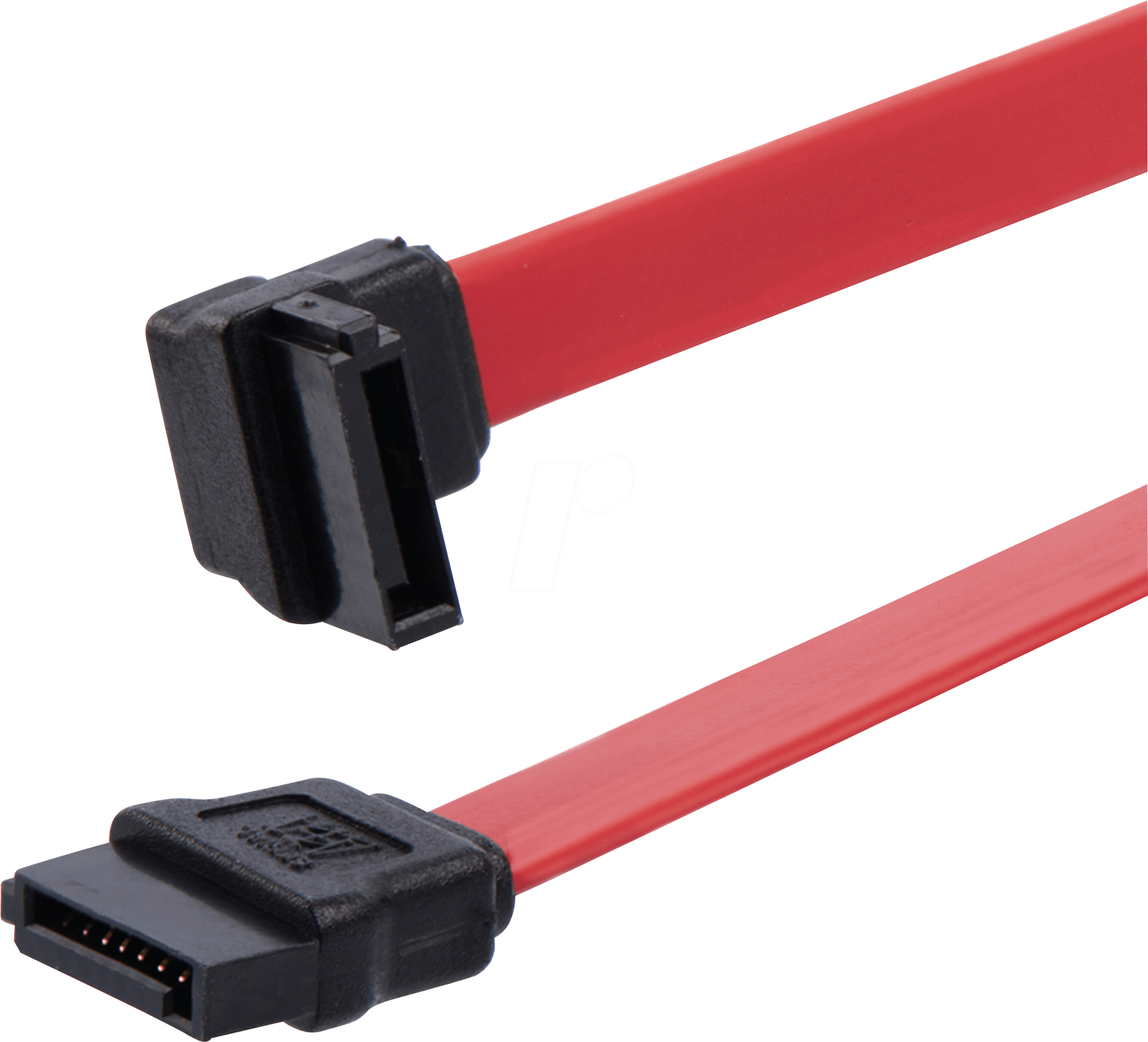 ST SATA6LA1 - Kabel SATA 6 Gb/s Bu. > SATA Bu., 15 cm, rot, ge/li