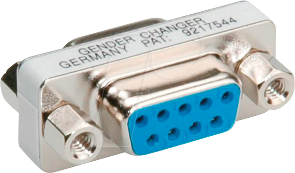 Thumbnail - ROLINE 12032030 - Gender Changer, Adapter, DB9, Buchse / Buchse