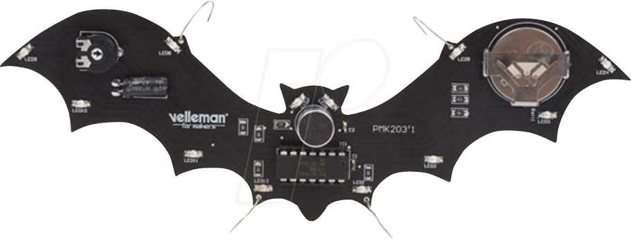 WSSA203 - Lötbausatz: Fledermaus