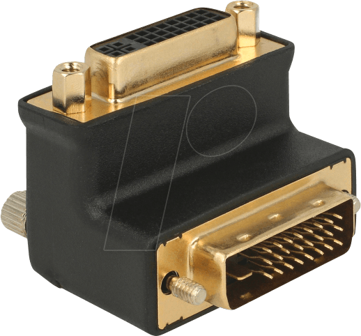 DELOCK 65866 - DVI Adapter, DVI 24+5 Buchse auf DVI 24+1 Stecker