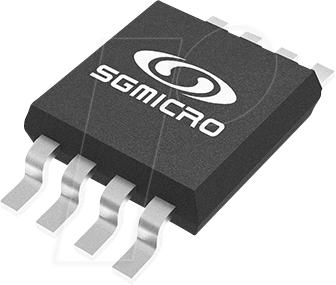 SGM80582XS8G - 2-fach Rail-to-Rail-OP, 2,5 - 5,5 V, 100 MHz, 160 V/µs, SO-8