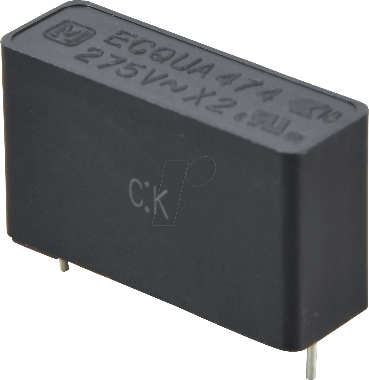 PAN-X2-470N - Funkentstörkondensator, X2, 470 nF, 275 V, RM 22,5, 110°C, 10%