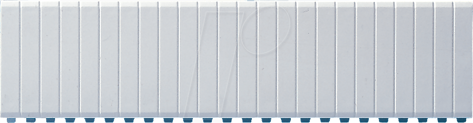 EL ADS 12 W - Abdeckstreifen weiß, Blindabdeckung