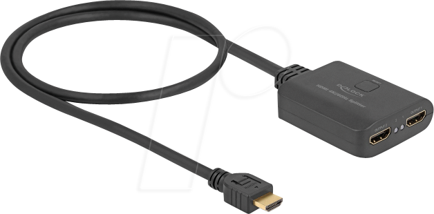 DELOCK 18650 - HDMI Splitter 1 x HDMI / 2 x HDMI