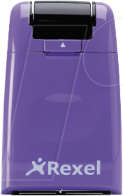 REXEL 2114007 - Rollstempel, ID Guard, perfect purple