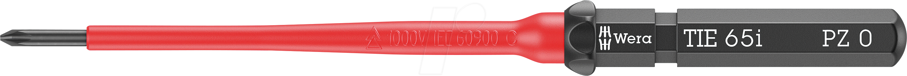 WERA 05006523001 - Wechselklinge Kraftform Kompakt, VDE 65 i, Kreuzschlitz (PZ), 0