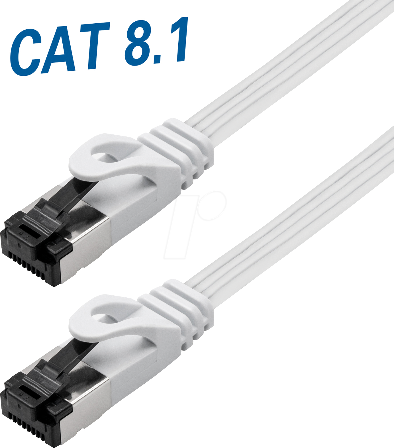 TME TI55-5 - Patchkabel, Cat.8.1, U/FTP, flexibel, 5 m, weiß
