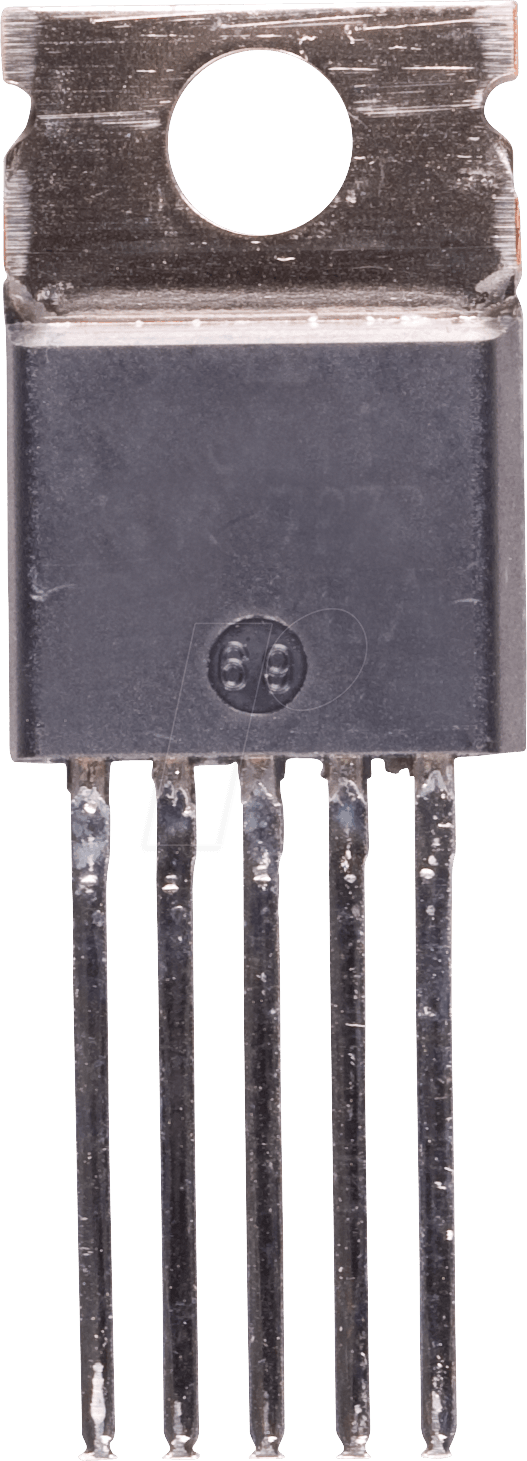 Thumbnail - LM2576HVT5.0 - 3-A Abwärts-Spannungsregler, fest, 4 - 60 V, 5 V, TO-220-5