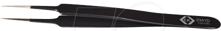 Thumbnail - CK T2341D - Pinzette, gerade, spitz, 110 mm, 5. SA, ESD
