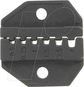 WE W9060809 - Crimpeinsatz 0,5-4,0 mm² Aderendhülsen
