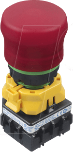 ID XW1ELV4TG13Q4 - Not-Aus-Schalter XW, 38 mm, 3 NC, 1 NO