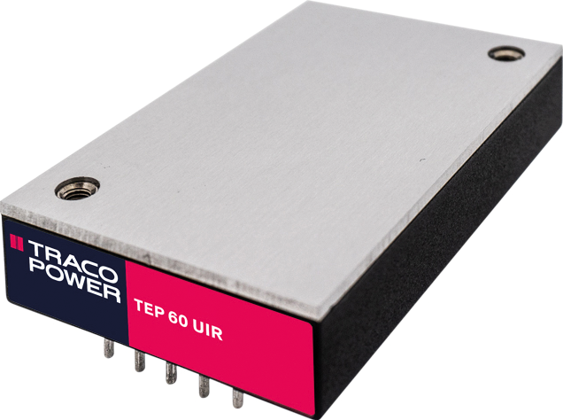 TEP 60-3615UIR - DC/DC-Wandler TEP 60UIR, 60 W, 9-75/24,0 VDC, Quarter-Brick-Gehä