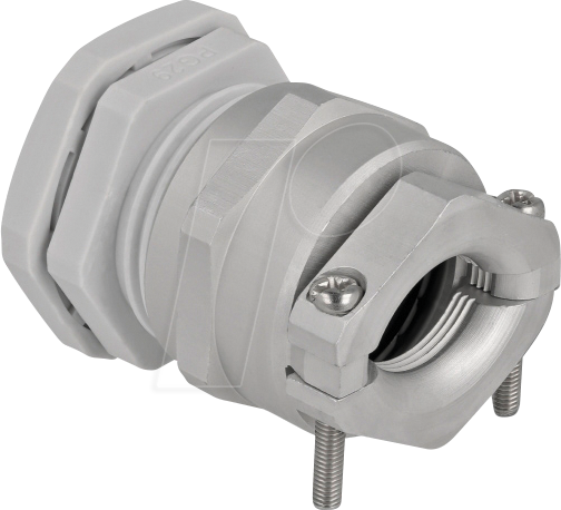 DELOCK 60362 - Kabelverschraubung PG29 mit Zugentlastung und Biegeschutz, gr