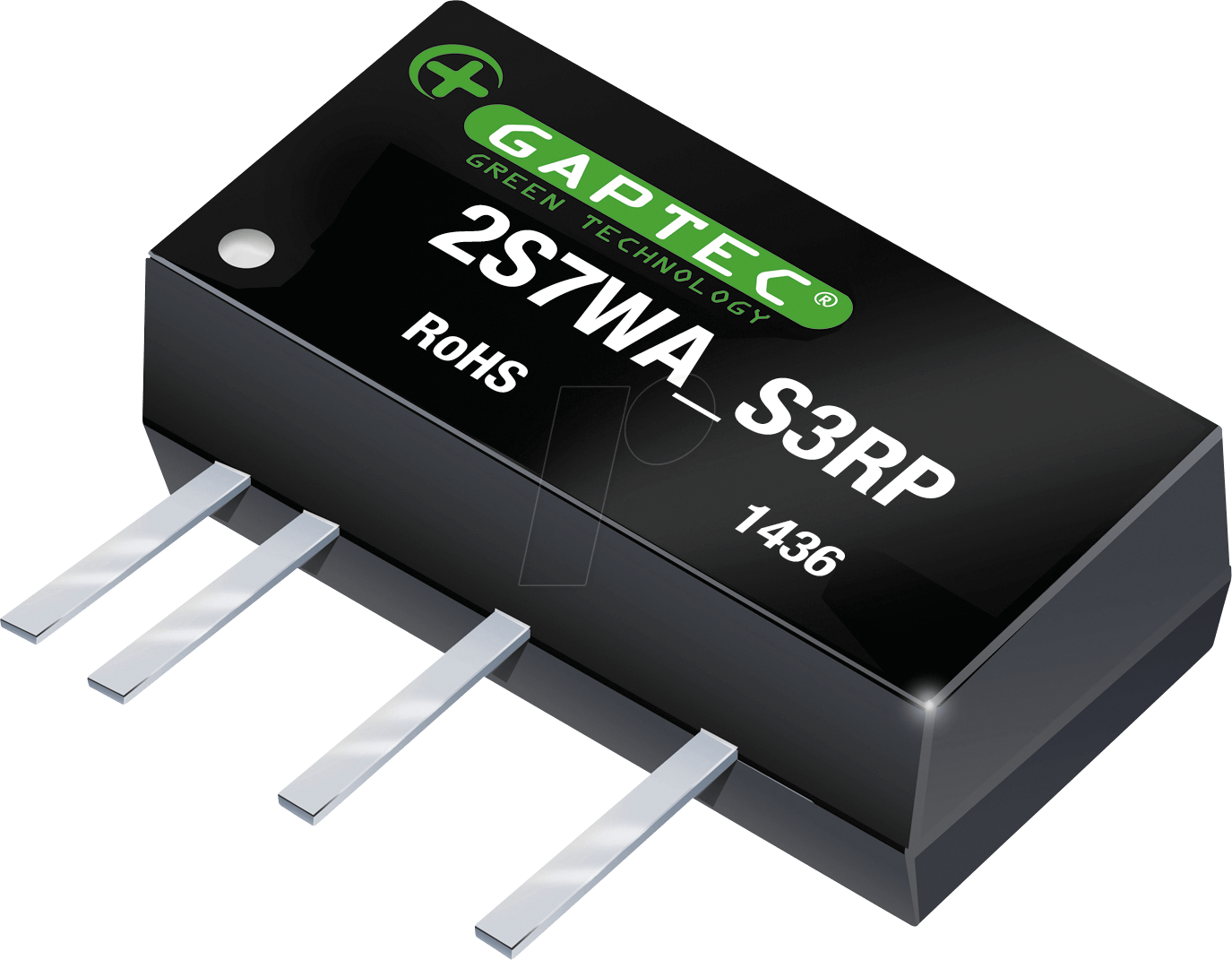 Thumbnail - 2S7WA_0505S3RP - DC/DC-Wandler, 2 W, 5 V, SIL 7