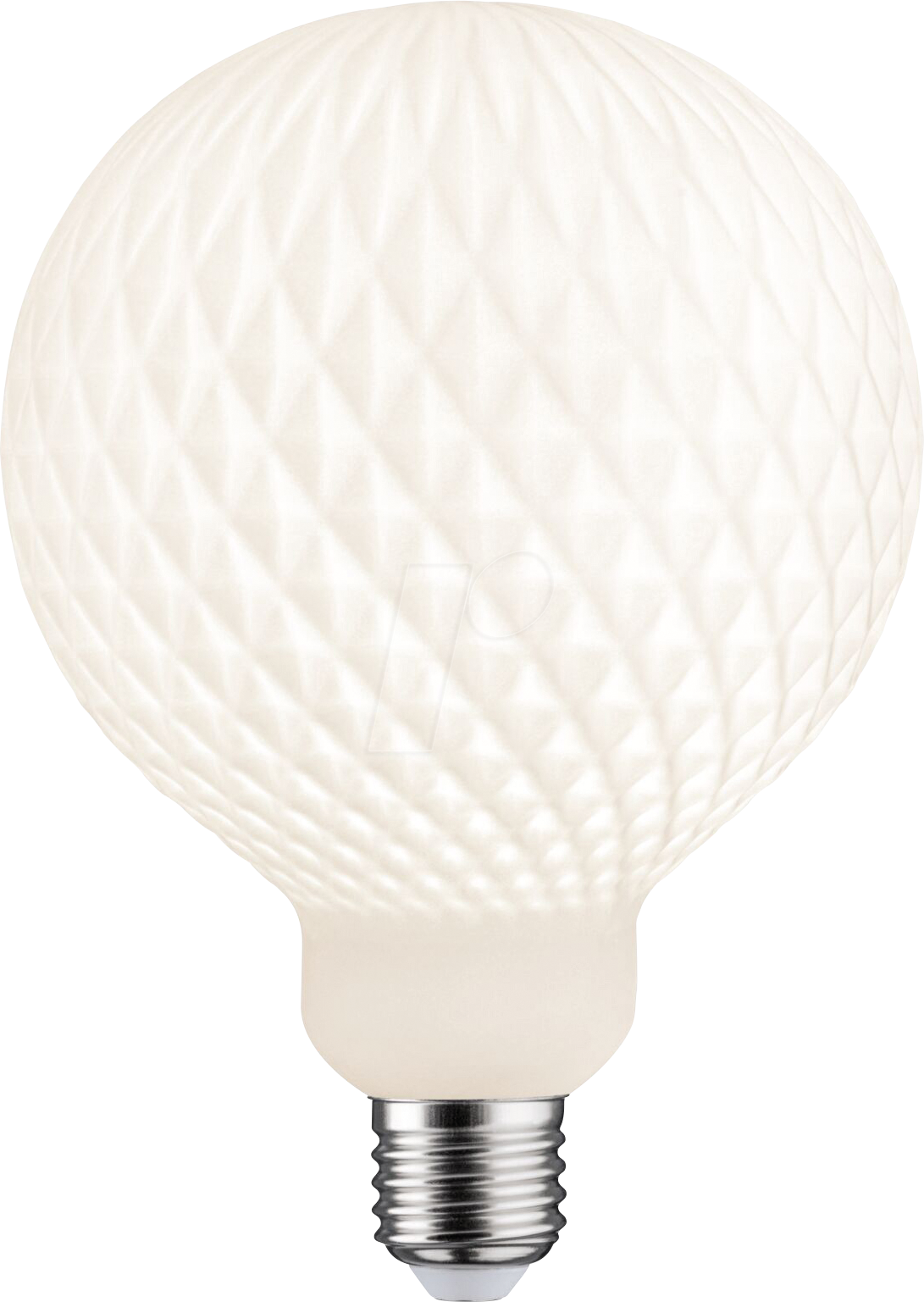 PLM 29077 - LED-Lampe White Lampion G125 E27, 4,3 W, 400 lm, 3000 K