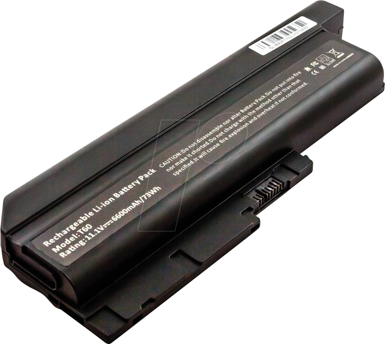 AKKU 50825 - Notebook-Akku für IBM, Li-Ion, 6600 mAh