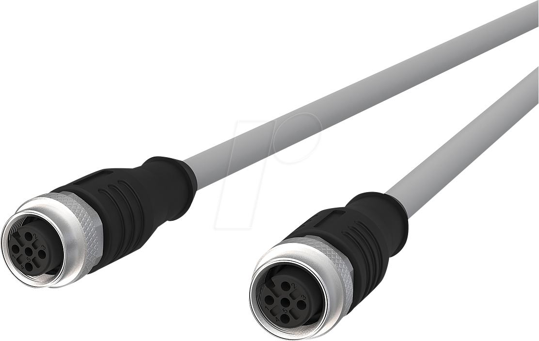 MC 142MLA22100 - Sensorleitung, M12, 4 pol, Ku > Ku, 10 m